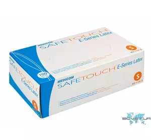 Рукавички латексні SafeTouch® E-Series опудрені, Натуральний