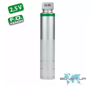 F.O. Ксенон - батарейково/Аккумуляторна рукоятка C, середня, Сріблястий